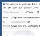 Google Drive Email Truffa