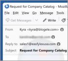 Share Your Company Catalog Email Truffa