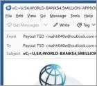 World Bank Group - Overdue Payment Email Truffa