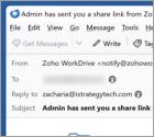 Zoho WorkDrive Email Truffa