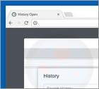 History Open Adware