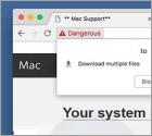 Mac iOS Security At Risk Error Code: HT201155 POP-UP truffa (Mac)