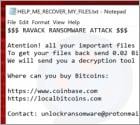 Ravack Ransomware