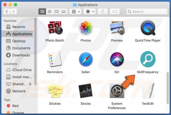 SkillFrequency Adware (Mac)