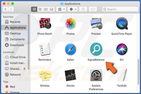 SignalBalance Adware (Mac)
