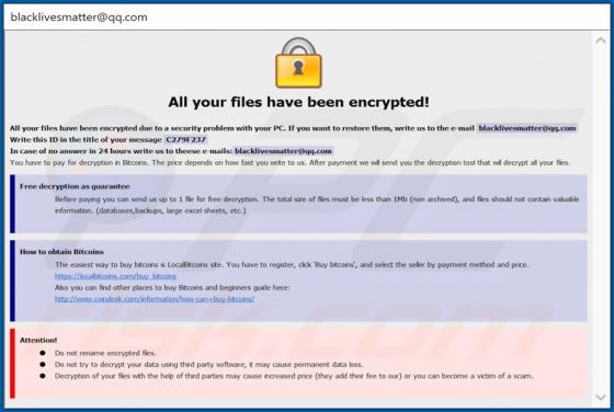 Blm Ransomware