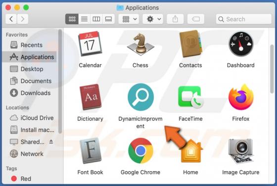 DynamicImprovment Adware (Mac)