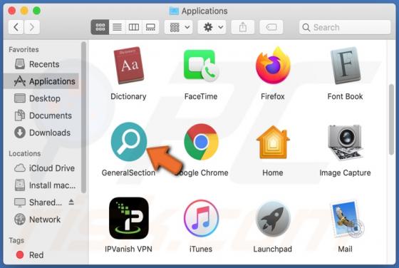 GeneralSection Adware (Mac)