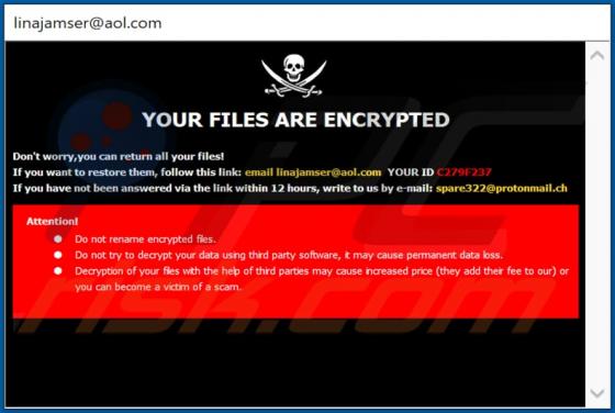Lina Ransomware