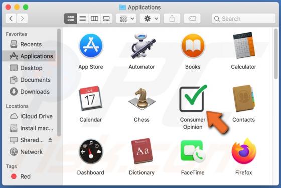 Consumer Opinion Adware (Mac)