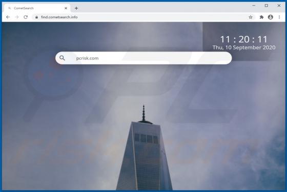Comet Search Browser Hijacker (Dirttatore)