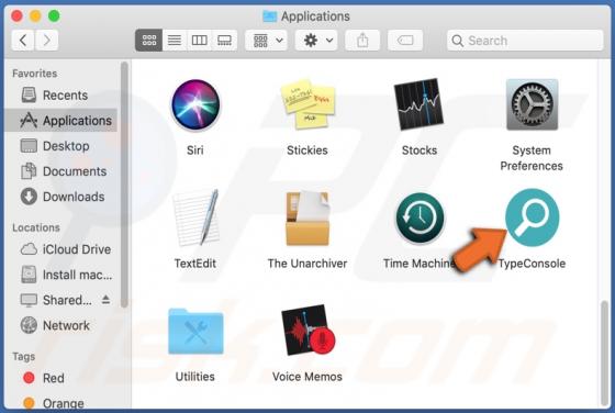 TypeConsole Adware (Mac)