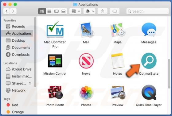 OptimalState Adware (Mac)