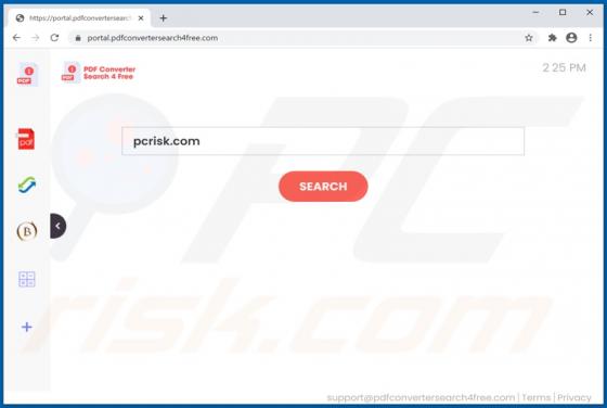 PDFConverterSearch4Free Browser Hijacker (Dirottatore)