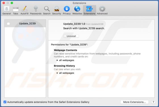 Update_3239 Adware (Mac)