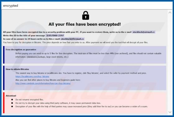 Elder Ransomware