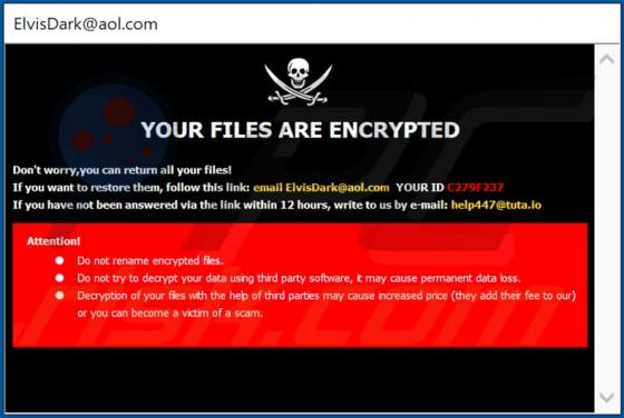 Elvis Ransomware