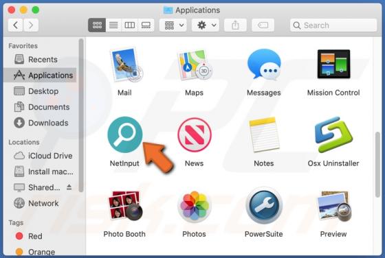 NetInput Adware (Mac)