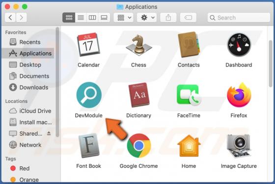 DevModule Adware (Mac)