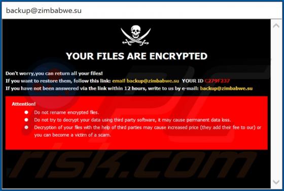 Zimba Ransomware