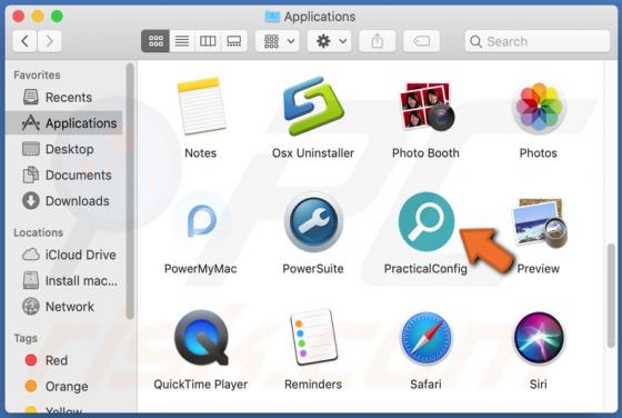 PracticalConfig Adware (Mac)