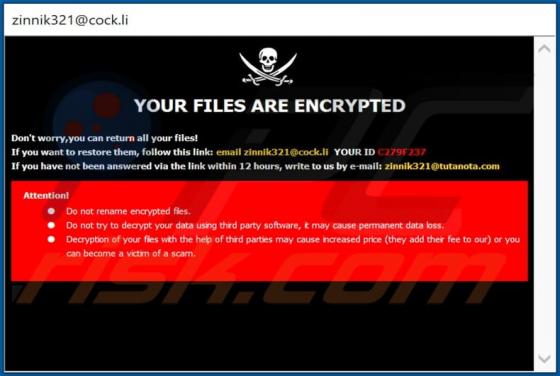 ZIN Ransomware