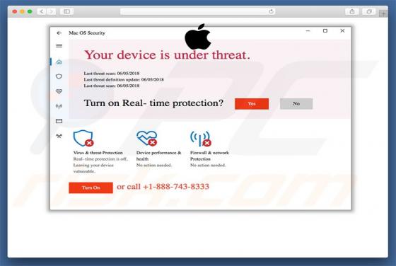 MacOS Security POP-UP Truffa (Mac)