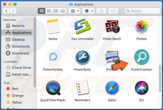 PublicFraction Adware (Mac)
