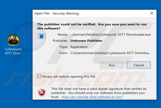 Cyberpunk 2077 Virus