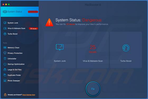 MacBooster Applicazione Indesiderata (Mac)