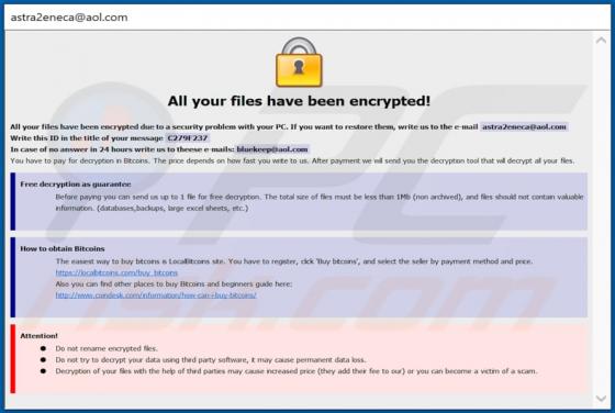 Aol Ransomware