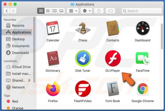 DLVPlayer Adware (Mac)