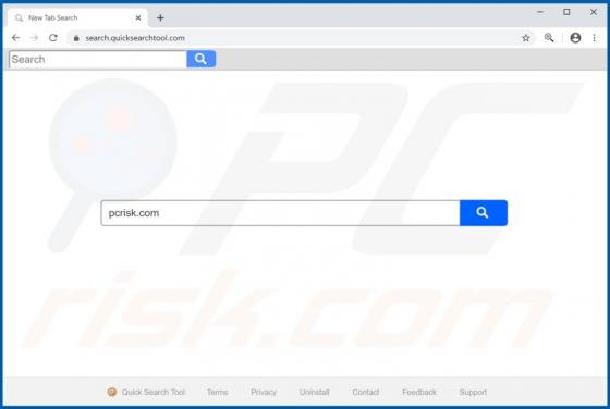 Quick Search Tool Browser Hijacker