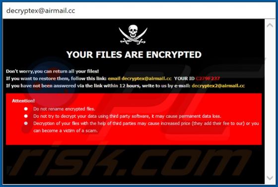 Dexx Ransomware