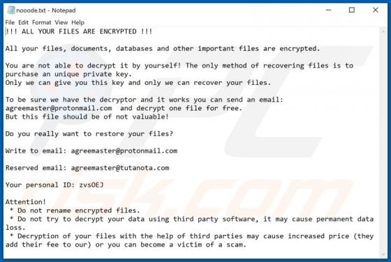 Cukiesi Ransomware