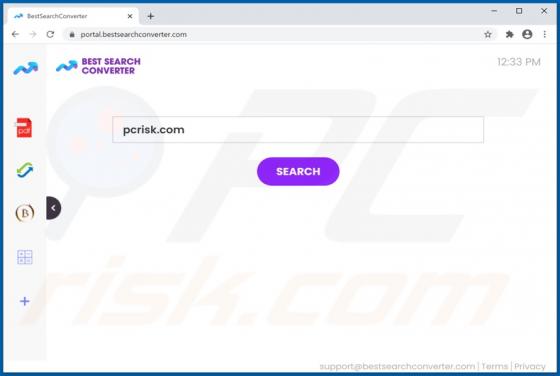 BestSearchConverter Browser Hijacker