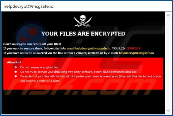 Text Ransomware