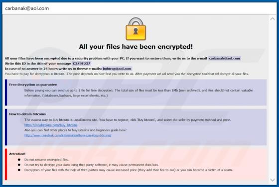 Pauq Ransomware