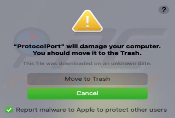 ProtocolPort Adware (Mac)