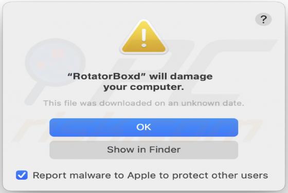 RotatorBox Adware (Mac)