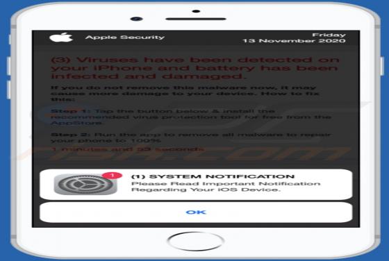 (3) Viruses Have Been Detected On Your IPhone POP-UP Truffa (Mac)
