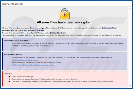 Bqd2 Ransomware