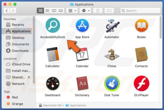 AccessibilityDock Adware (Mac)
