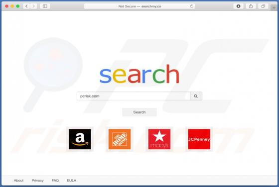 Searchmy.co Dirottatore (Mac)