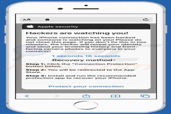 Hackers Are Watching You! POP-UP Scam (Mac)