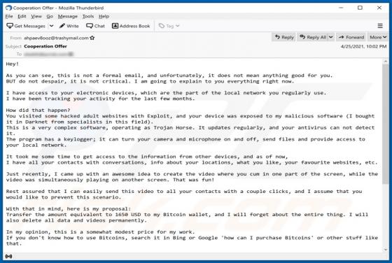 This Is Not A Formal Email Truffa
