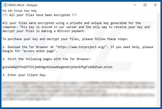 Qlocker Ransomware