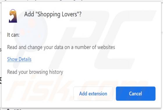Shopping Lovers Adware