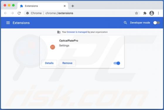OpticalRatePro Browser Hijacker (Mac)