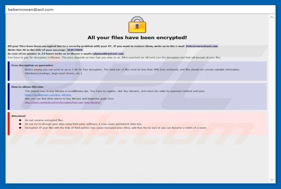 Gamma Ransomware